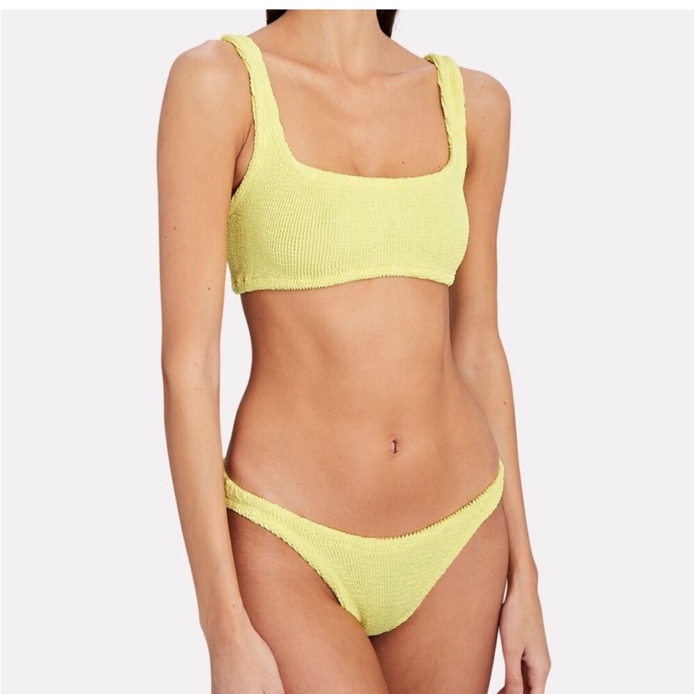 Hunza G xandra bikini in yellow